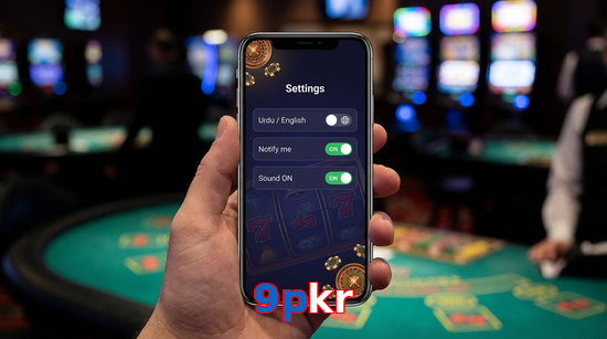 Game list for 9Pkr app section