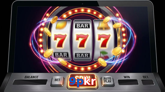 Main screen of 9Pkr slots page for PK players