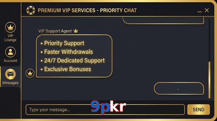 Payment and PKR controls in 9Pkr